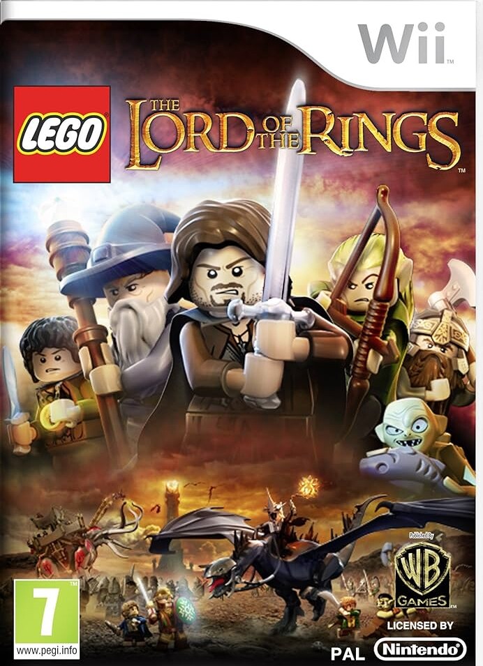 WII LEGO EL SEÑOR DE LOS ANILLOS