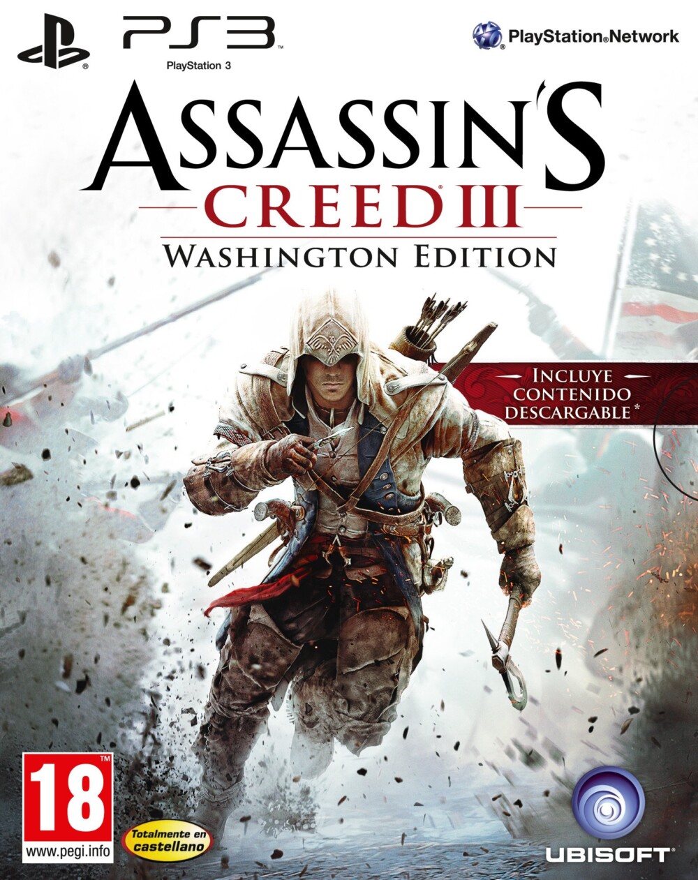 PS3 ASSASSIN'S CREED III WASHINGTON EDITION
