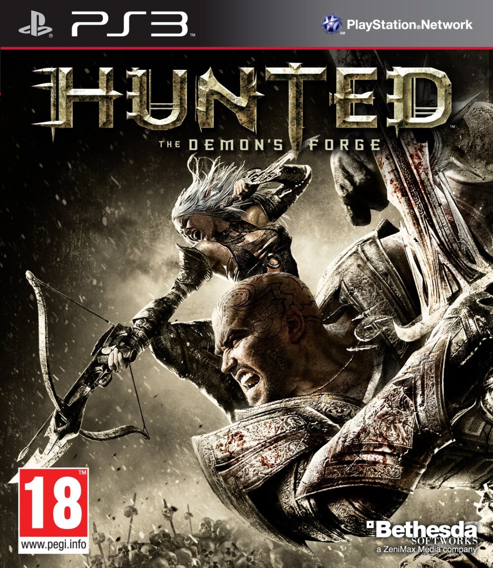 PS3 HUNTED THE DEMON'S FORGE