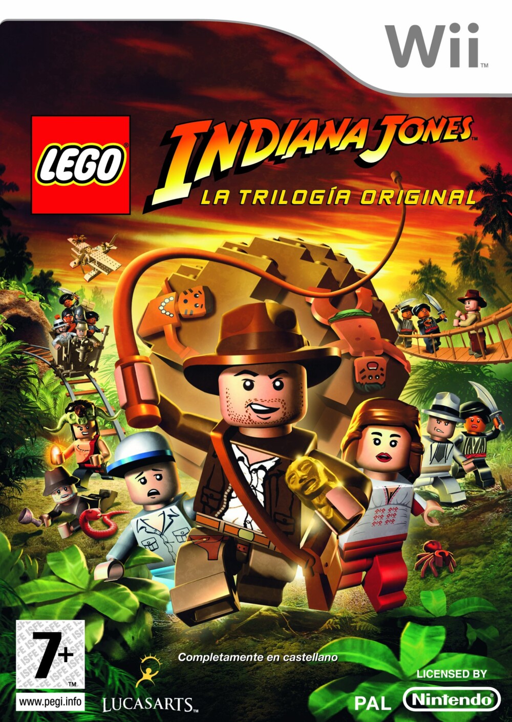 WII LEGO INDIANA JONES LA TRILOGÍA ORIGINAL