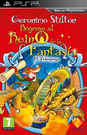 PSP GERONIMO STILTON REGRESO AL REINO DE LA FANTAS