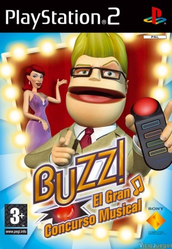 PS2 BUZZ! EL GRAN CONCURSO MUSICAL