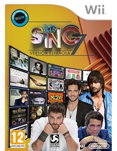 WII LET'S SING 7 VERSION ESPAÑOLA