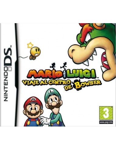 DS MARIO Y LUIGI VIAJE AL CENTRO DE BOWSER