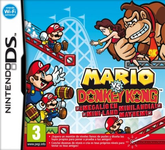 DS MARIO VS DONKEY KONG MEGALÍO EN MINI LAND