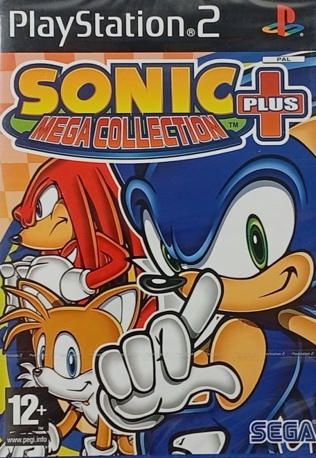 PS2 SONIC MEGA COLLECTION PLUS