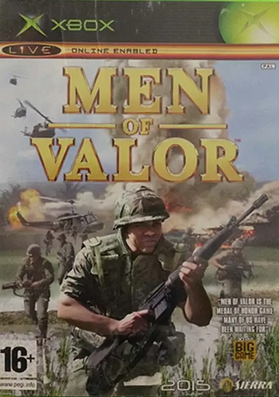 XBOX MEN OF VALOR