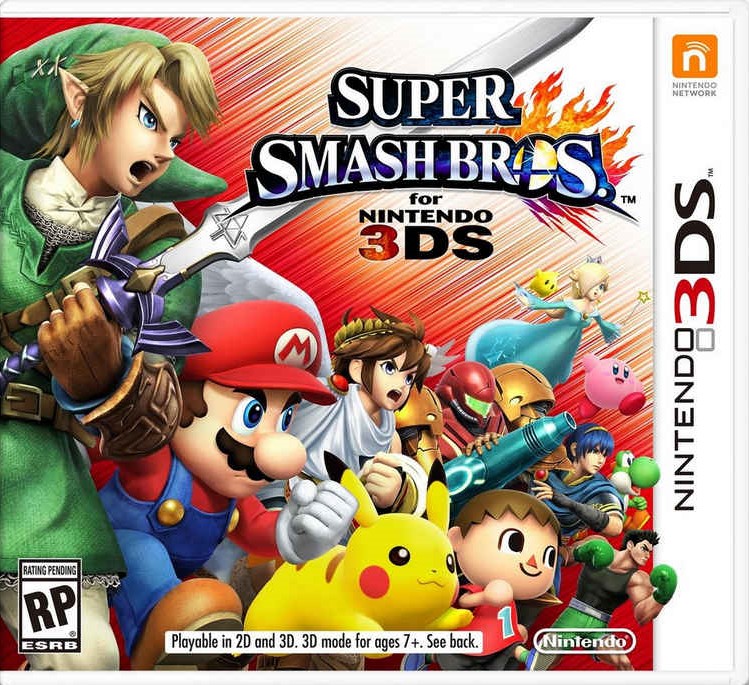 3DS SUPER SMASH BROS