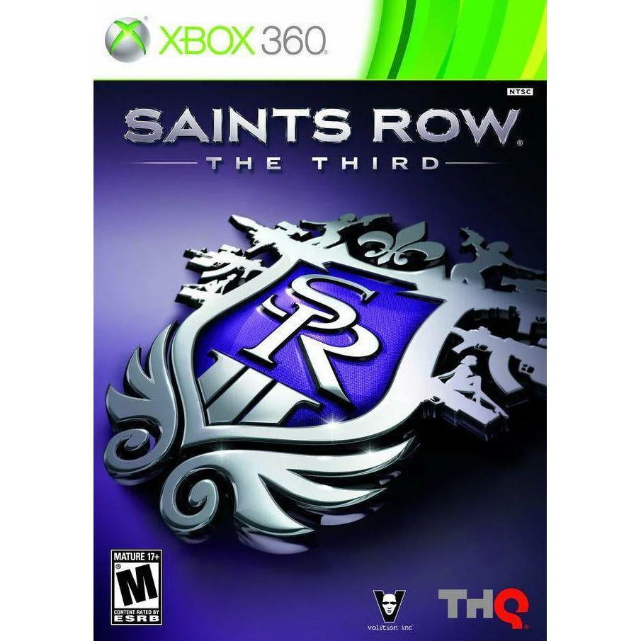 XBOX SAINTS ROW THE THIRD