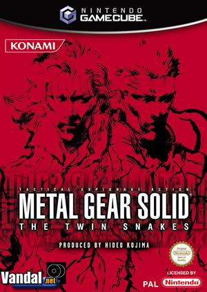 GAMECUBE METAL GEAR SOLID THE TWIN SNAKES