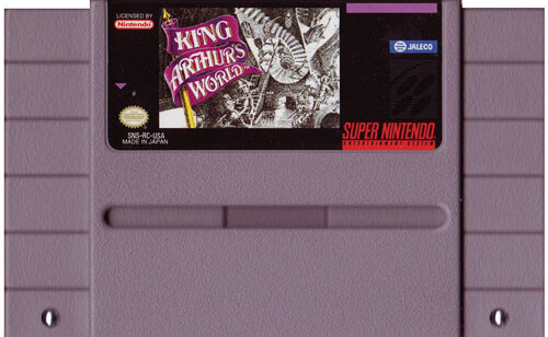 SNES KING ARTHUR'S WORLD