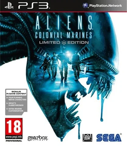 PS3 ALIENS COLONIAL MARINES LIMITED EDITION