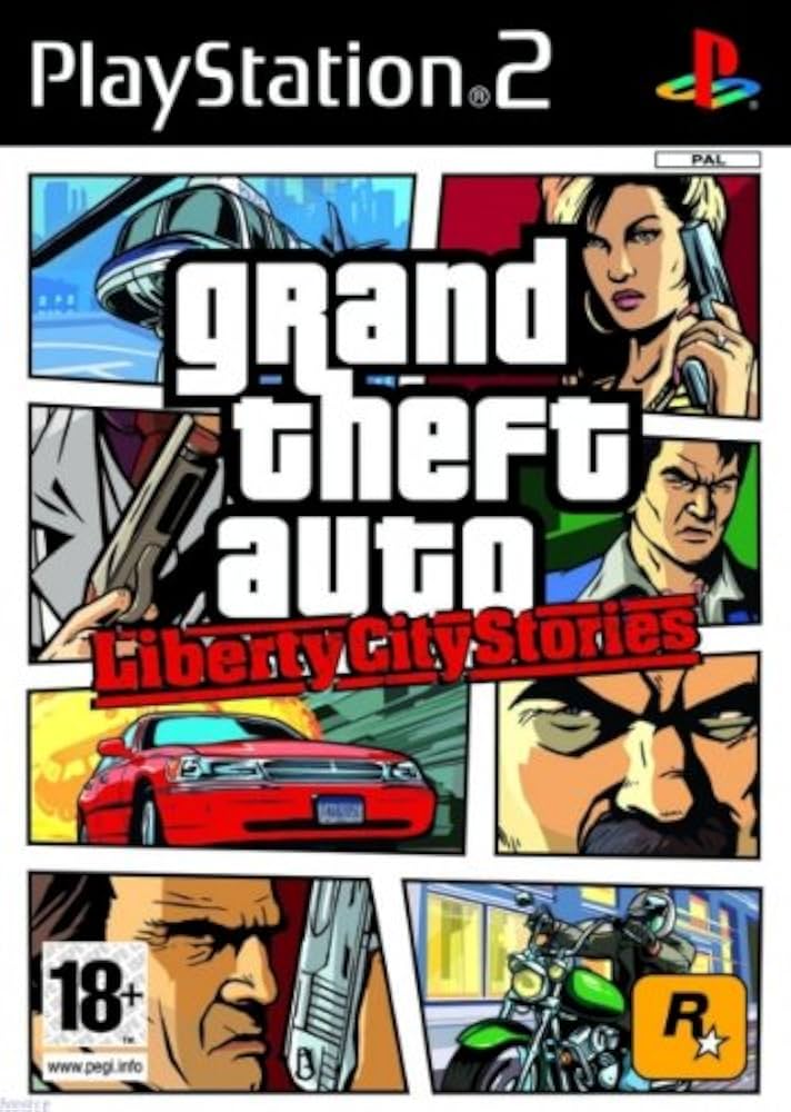 PS2 GRAND THEFT AUTO LIBERTY CITY STORIES