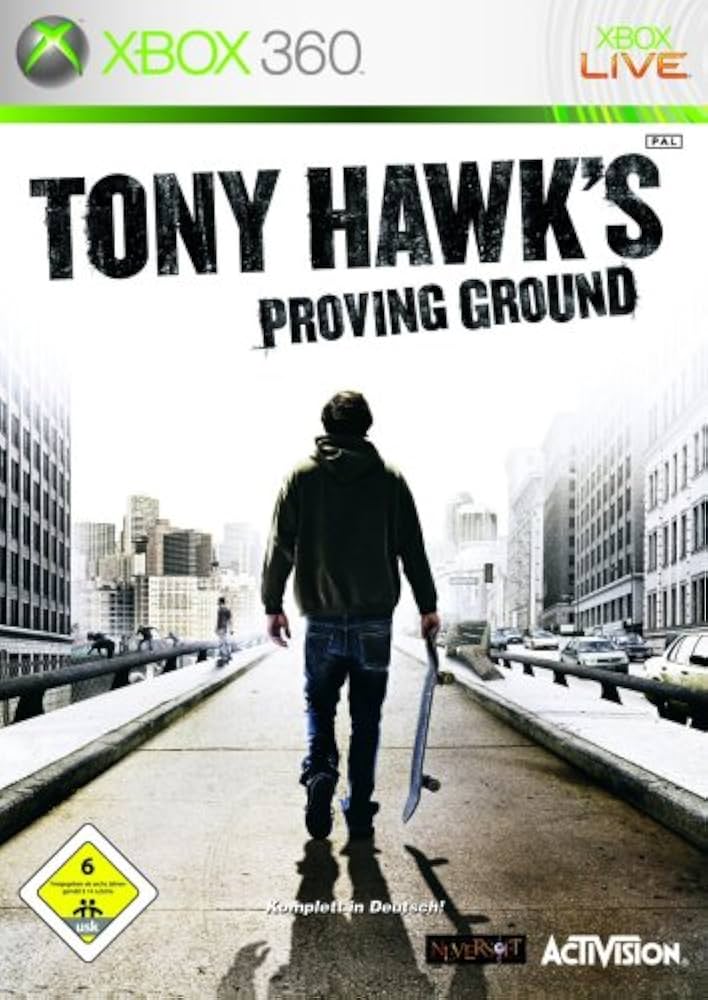 XBOX 360 TONY HAWK'S PROVING GROUND