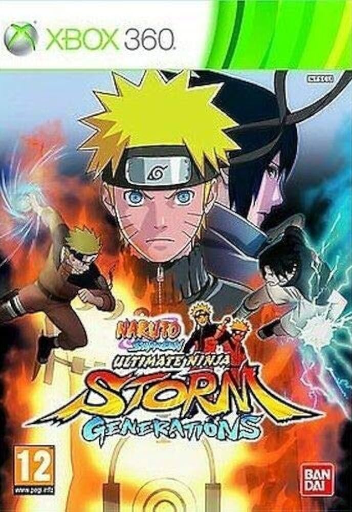 XBOX 360 NARUTO SHIPPUDEN ULTIMATE NINJA STORM GENERATIONS