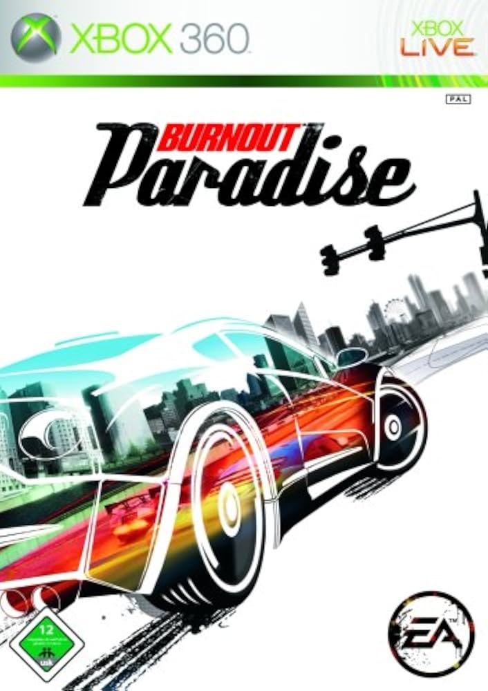 XBOX 360 BURNOUT PARADISE