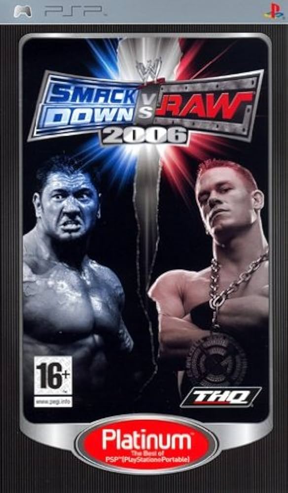 PSP SMACK DOWN VS RAW 2006