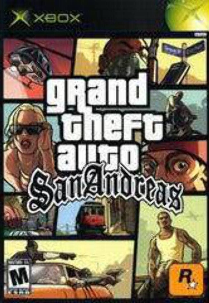 XBOX GRAND THEFT AUTO SAN ANDREAS