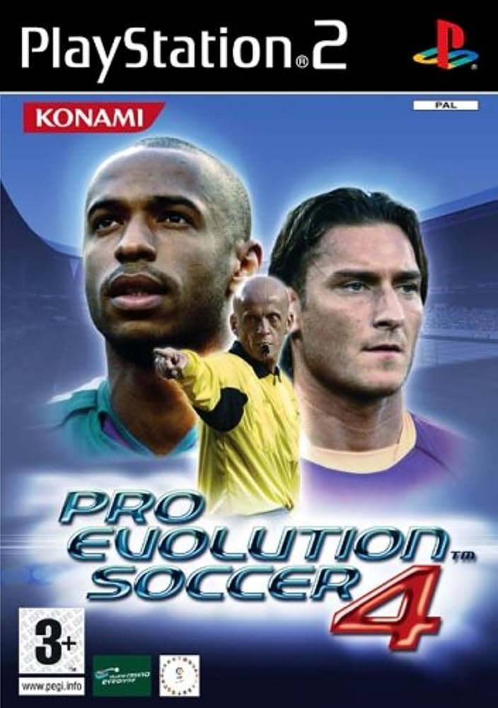 PS2 PRO EVOLUTION SOCCER 4