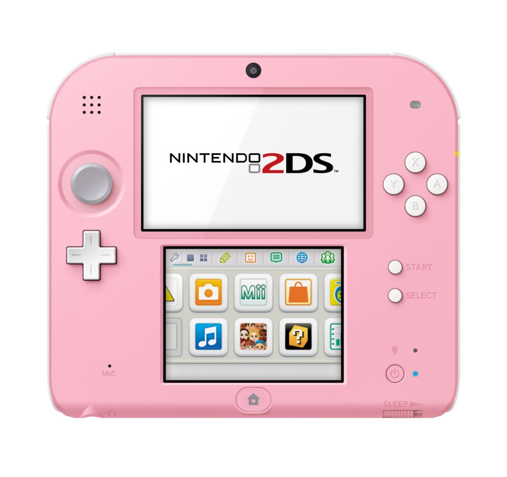 NINTENDO 2DS ROSA (SIN CAJA)