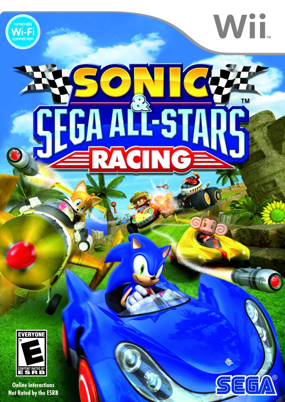 WII SONIC & SEGA ALL-STARS RACING