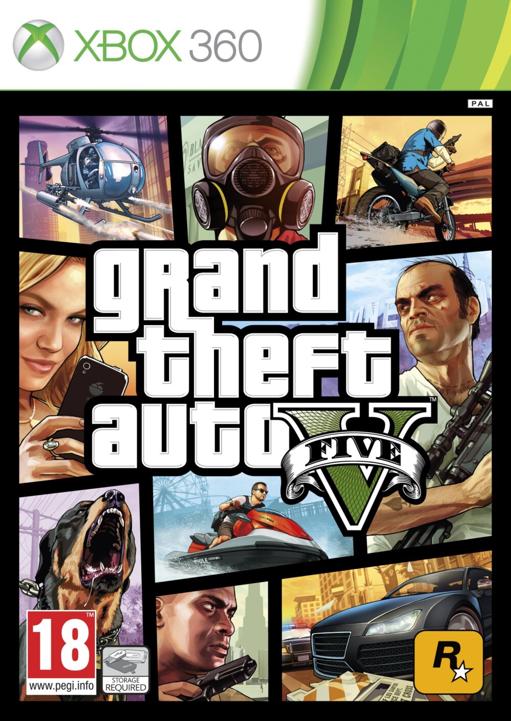 XBOX 360 GRAND THEFT AUTO V