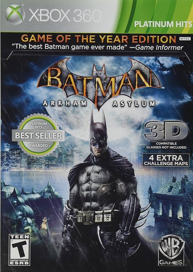 XBOX 360 BATMAN ARKHAM ASYLUM