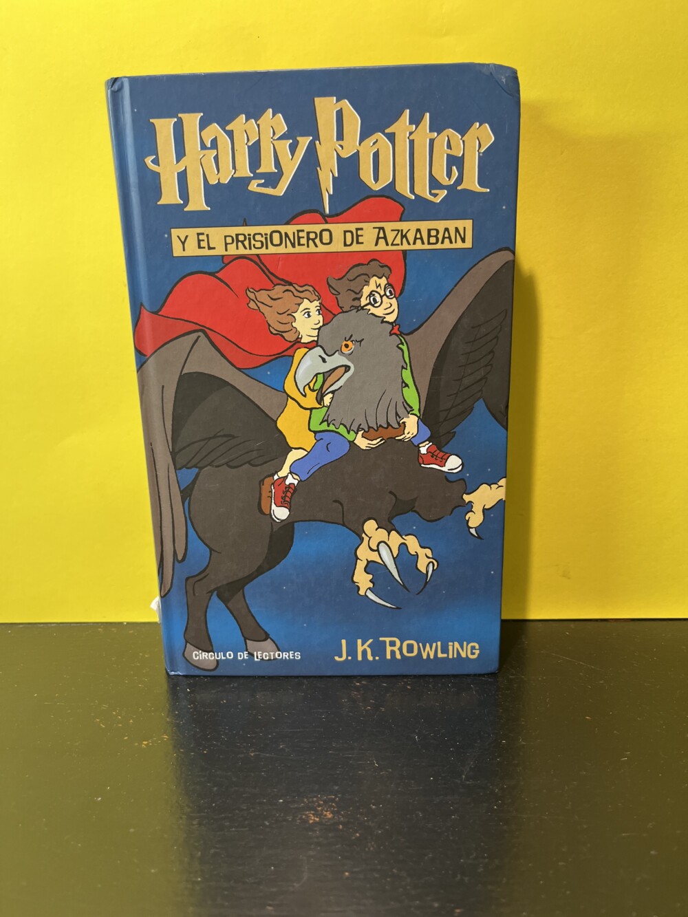 LIBRO HARRY POTTER Y EL PRISIONERO DE AZKABAN