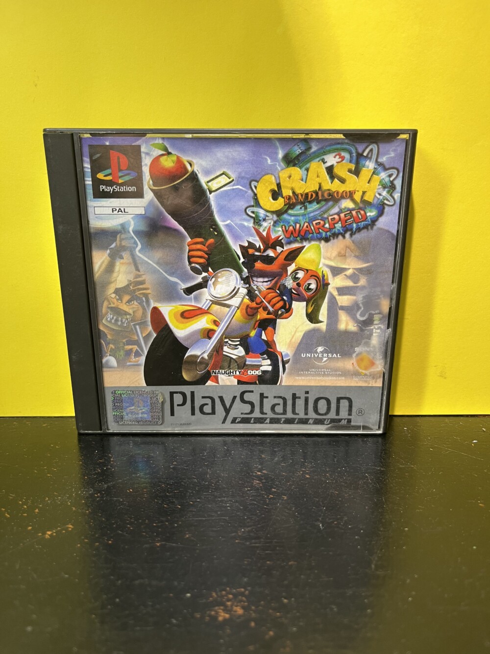 PS1 CRASH BANDICOOT WARPED