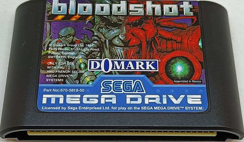 SEGA MEGA DRIVE BLOODSHOT