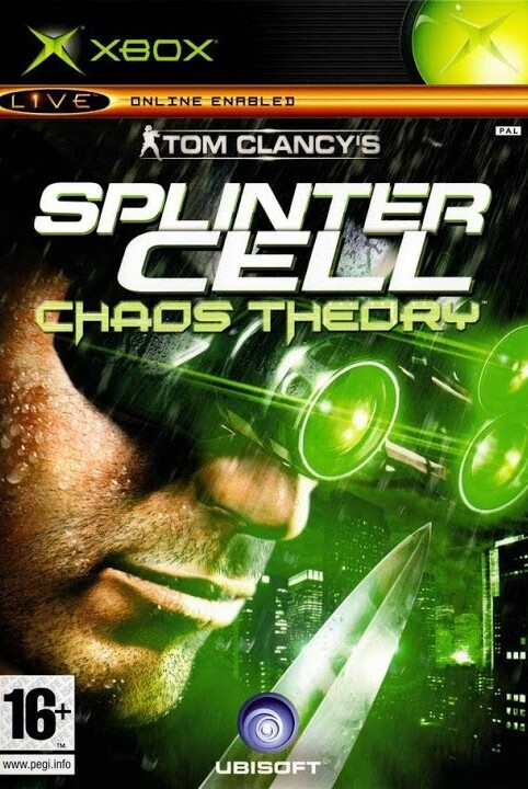 XBOX TOM CLANCY'S SPLINTER CELL CHAOS THEORY