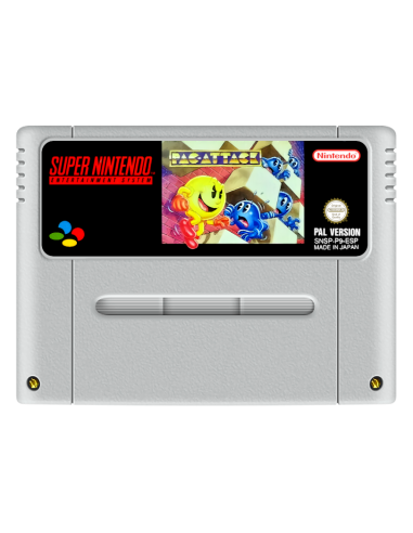 SNES PAC-ATTACK