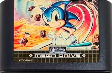 SEGA MEGA DRIVE SONIC THE HEDGEOH SPINBALL