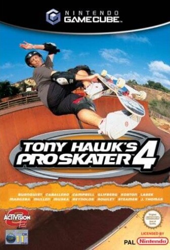 GAMECUBE TONY HAWK'S PRO SKATER 4