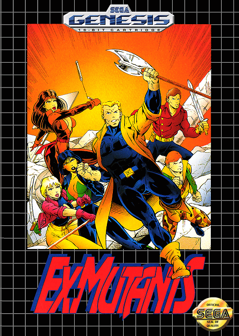 MEGA DRIVE GENESIS EXMUTANS (SM)