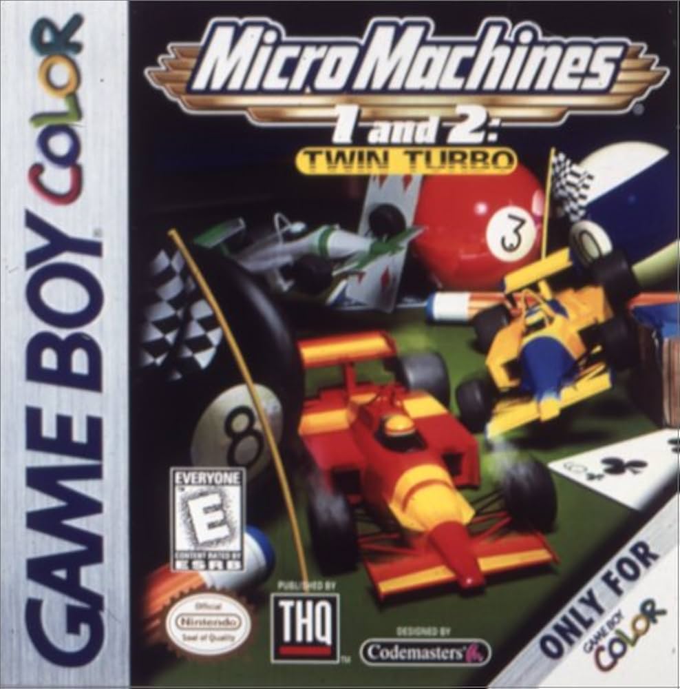 GBC MICRO MACHINES 1 AND 2 TWIN TURBO