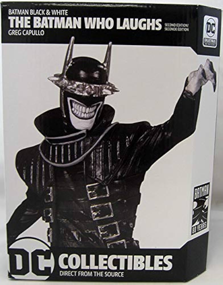 FIGURA DC COLLECTIBLES BATMAN BLACK & WHITE