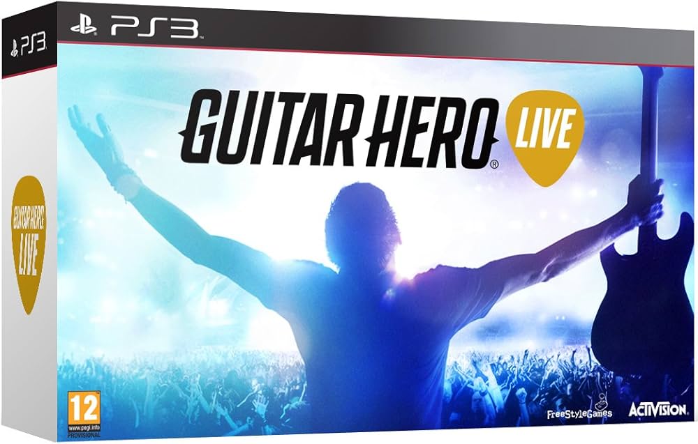 PS3 GUITAR HERO LIVE GUITARRA