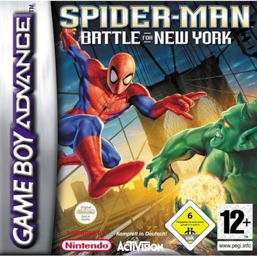 GBA SPIDER-MAN BATTLE FOR NEW YORK (PRECINTADO) (IT)