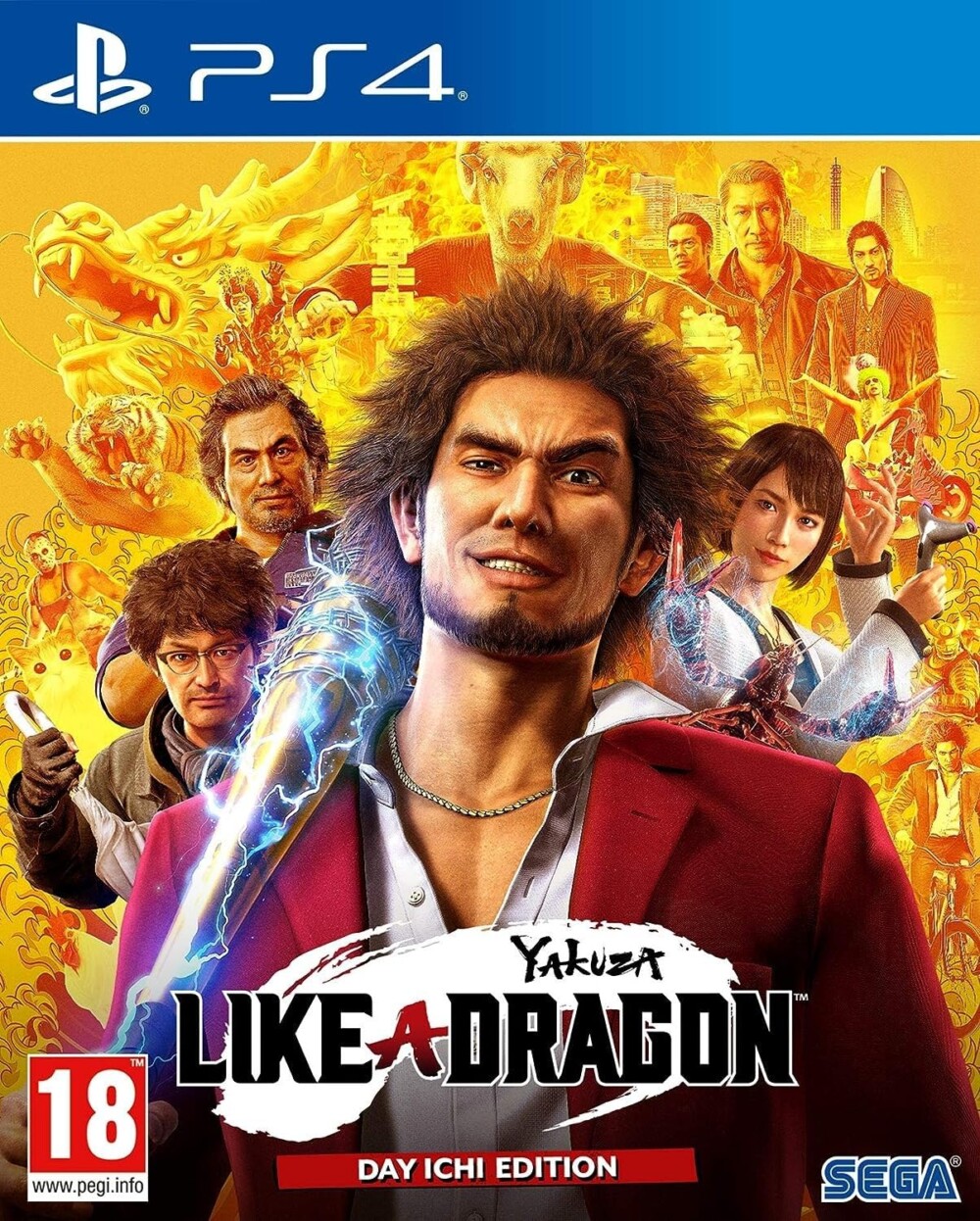 PS4 YAKUZA LIKE A DRAGON STEELBOOK