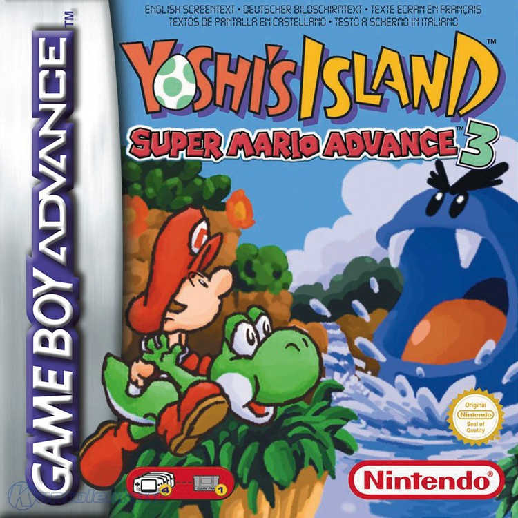 GBA YOSH'ISISLAND SUPER MARIO ADVANCE3