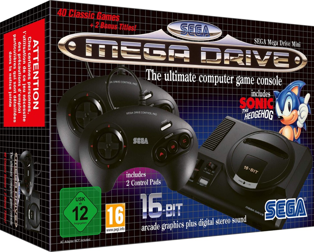 CONSOLA MEGA DRIVE I MINI