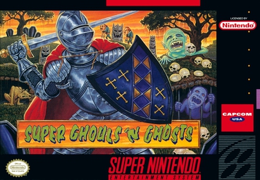 SNES SUPER GHOULS'N GHOSTS