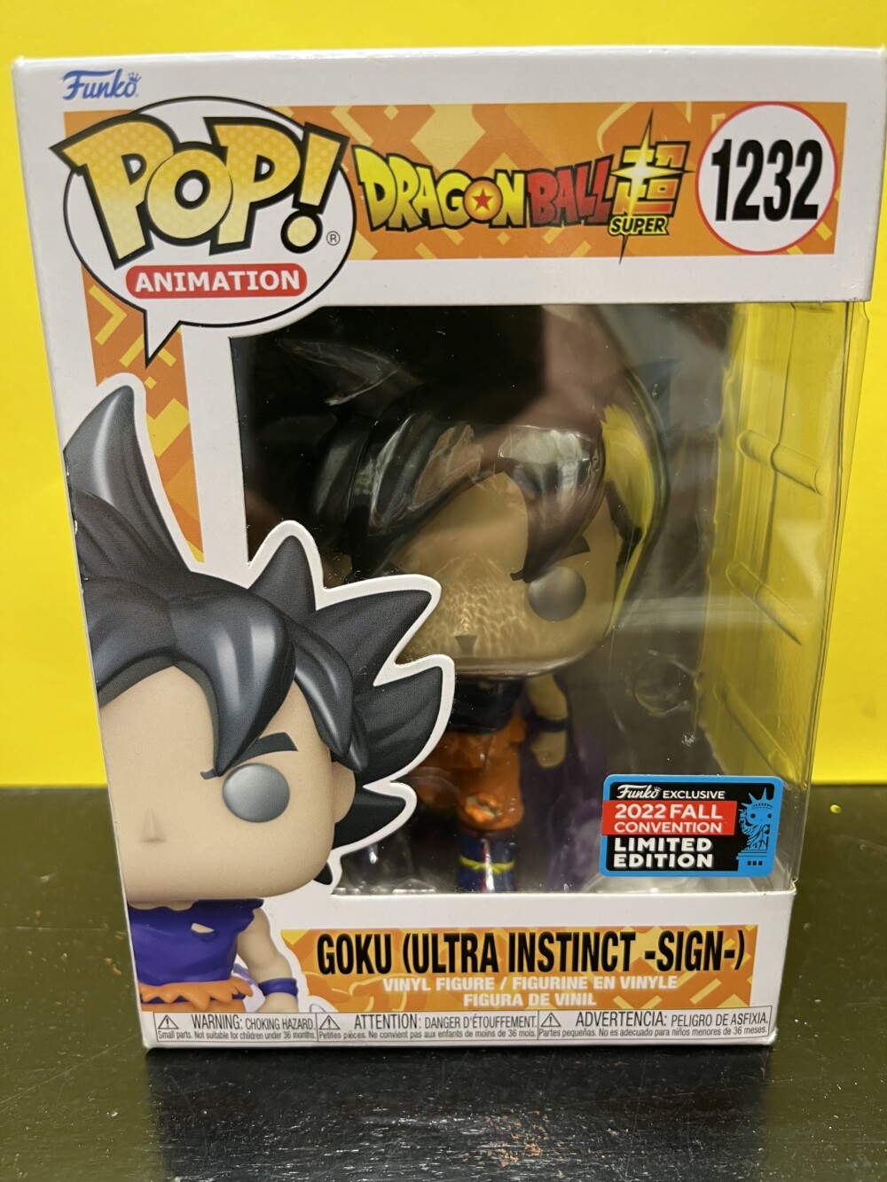 FUNKO POP GOKU(ULTRA INTINCT-SIGN
