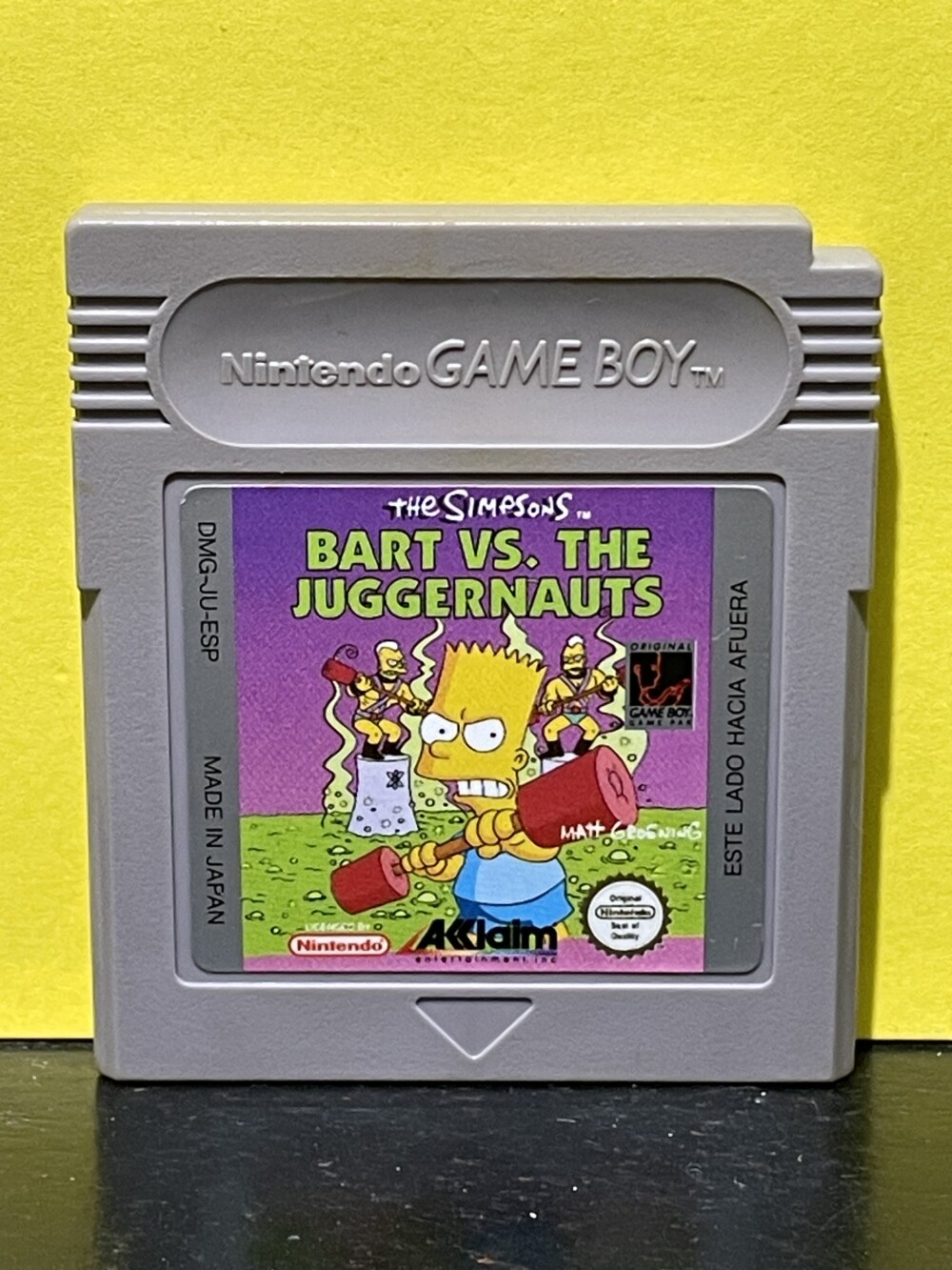 BART VS THE JUGGERNAUTS GB (SP)