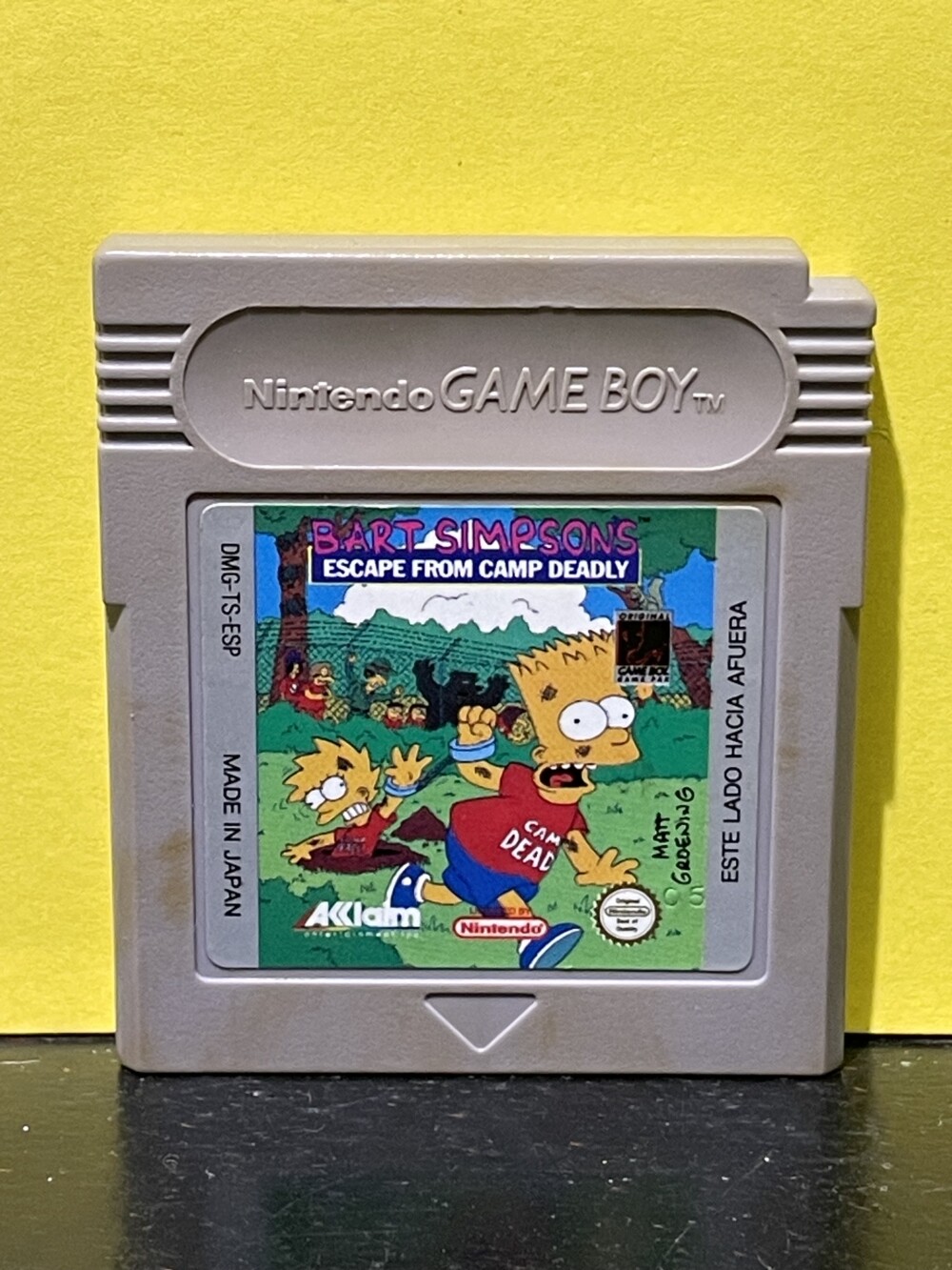 BART SIMPSON ESCAPE FROM CAMP DEADLY GB (SP)