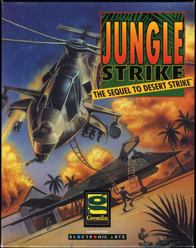 MEGA DRIVE JUNGLE STRIKE (SM)