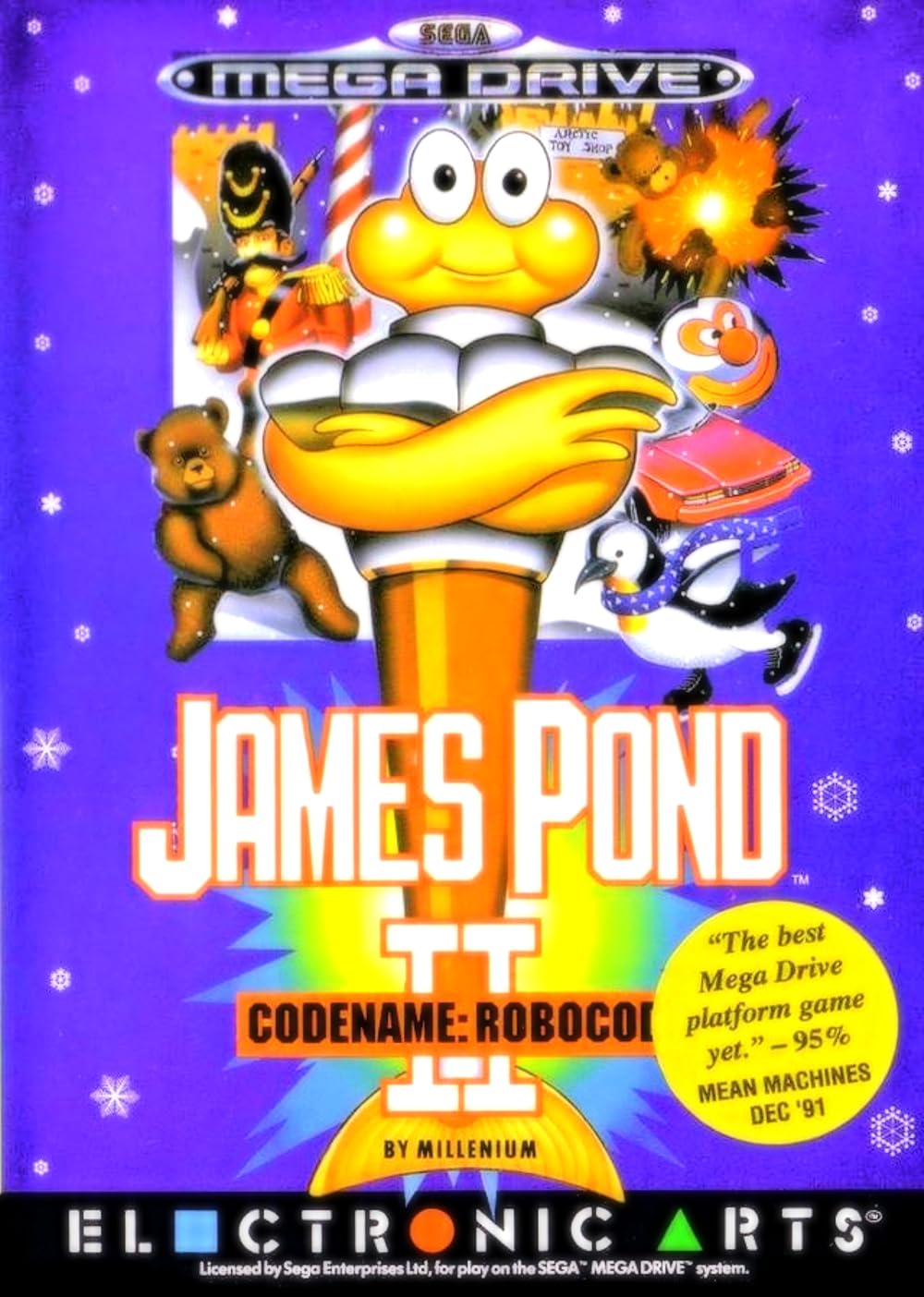 MEGA DRIVE JAMES POND II