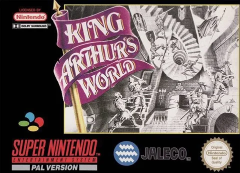 SNES KING ARTHURS WORLD