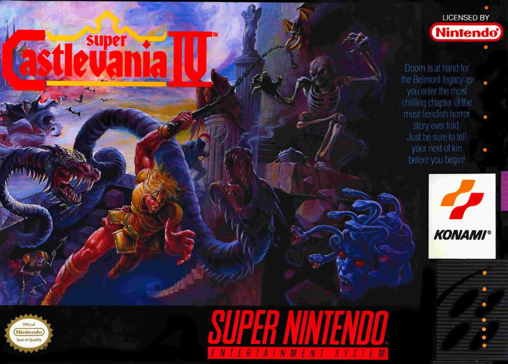 SNES SUPER CASTLEVANIA IV